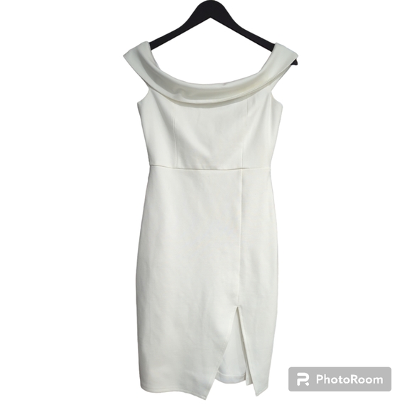 Lulus Dresses & Skirts - Ivory Off-Shoulder Mini-Dress
